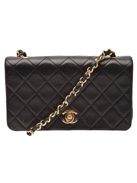 chanel classic flap chevron vs quilted|vintage Chanel full flap bag.